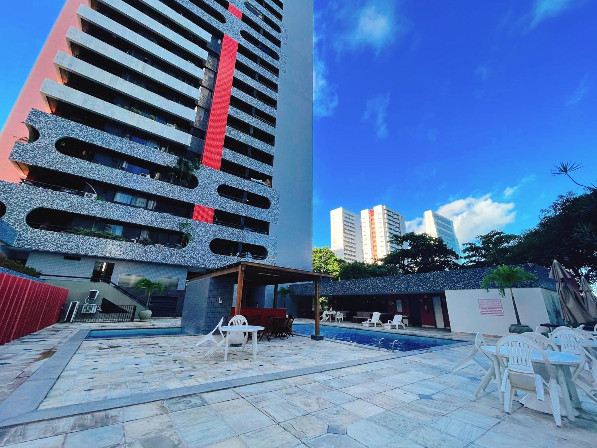 Flat Chelsea Frente Ao Dona Lindu Apartment เฮซิเฟ ภายนอก รูปภาพ
