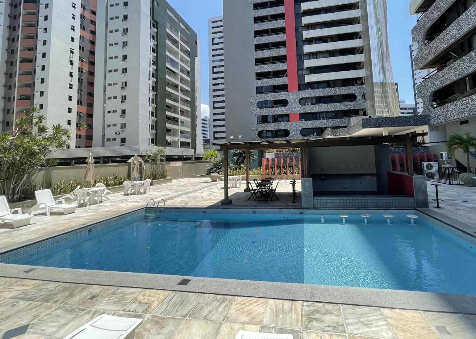 Flat Chelsea Frente Ao Dona Lindu Apartment เฮซิเฟ ภายนอก รูปภาพ