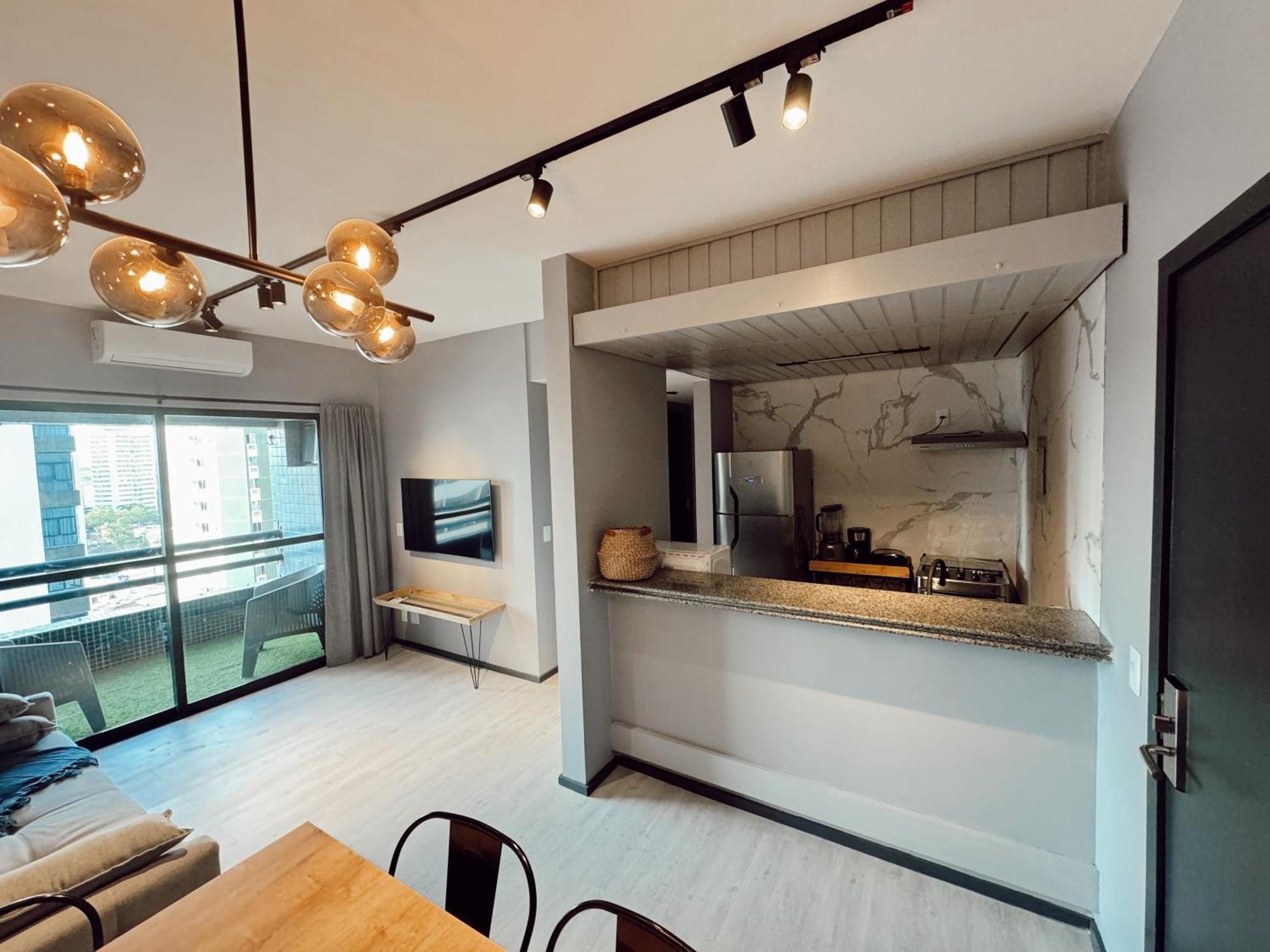 Flat Chelsea Frente Ao Dona Lindu Apartment เฮซิเฟ ภายนอก รูปภาพ